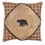 Alpine Bear Diamond Bear Pillow - SALE