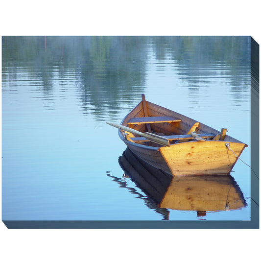 Peaceful Morning on the Lake Canvas Art