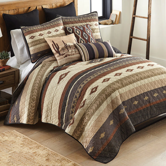 Desert Canyon Quilt Bed Set - King - CLEARANCE