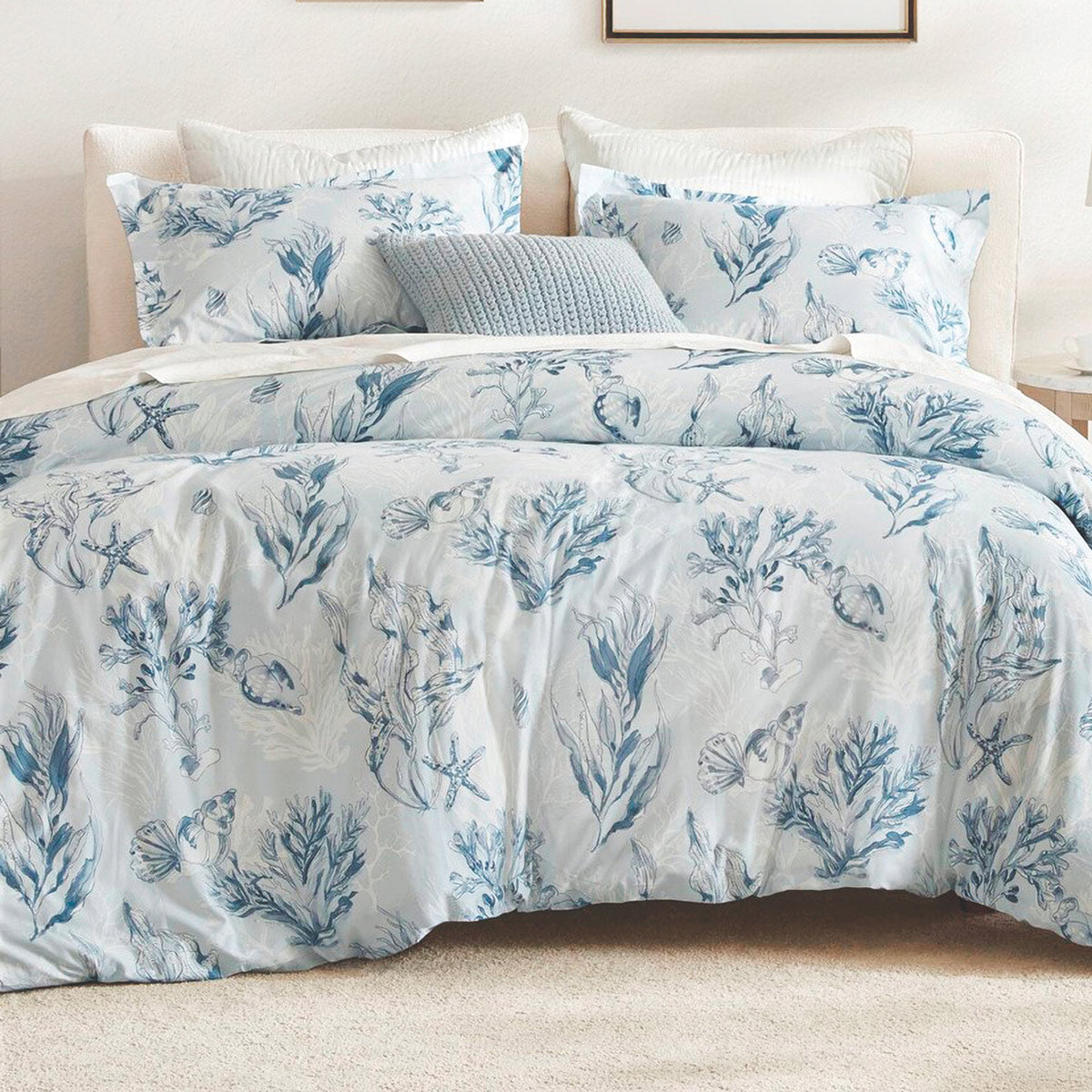 Azure Reef Duvet Set - King