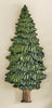 Pine Forest Carved Wood Wall Art - Small - OUT OF STOCK