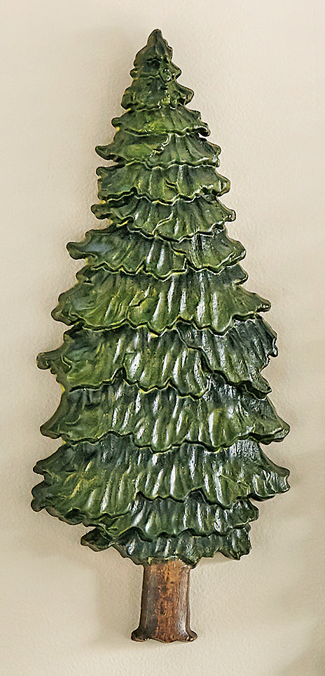 Pine Forest Carved Wood Wall Art - Small - OUT OF STOCK