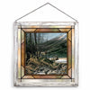 Elk Calls Stained Glass Art