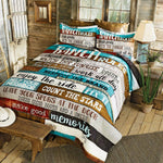 Ranch Commandments Comforter - King