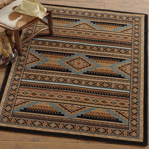 Turquoise Mountain Rug - 4 x 5