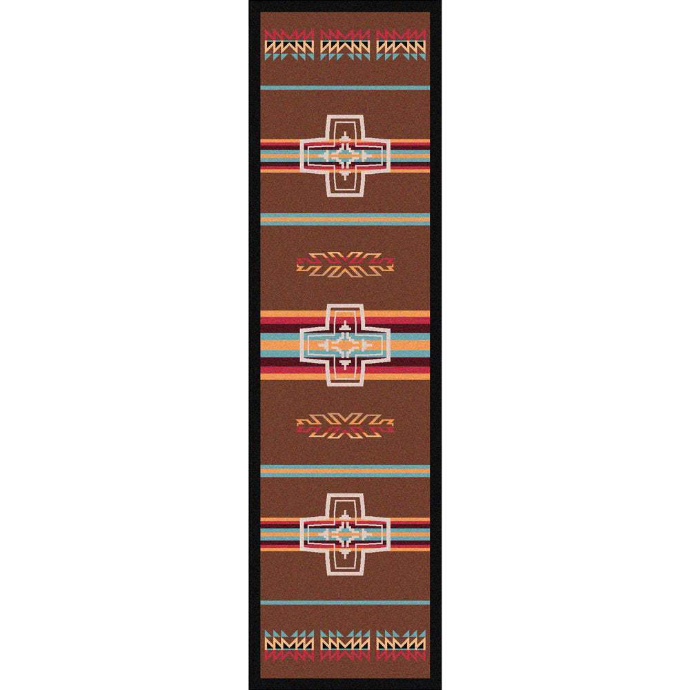 Canyon Cross Rug - 2 x 8