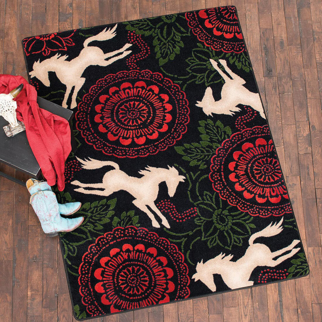 Wild Horses Rug - 2 x 8