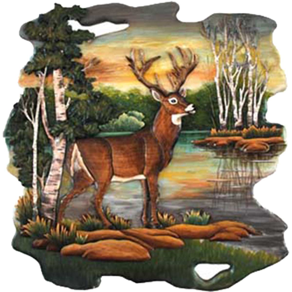 Birch Grove Deer Wall Art - OUT OF STOCK UNTIL 06/23/2026