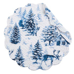 Cozy Wilderness Round Placemat - Set of 6