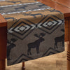 Timberline Moose Jacquard Table Runner - 36 Inch