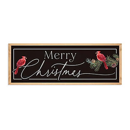 Cardinal Greetings Framed Wall Art