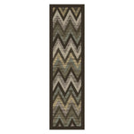 Rain Flame Rug - 2 x 8