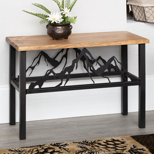 Three Peaks Mountain Accent Table/Bench