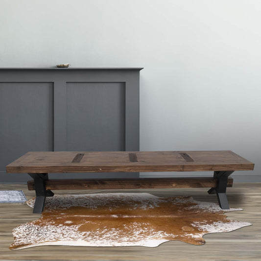 Lakeshore Walnut Bench - 7 Foot