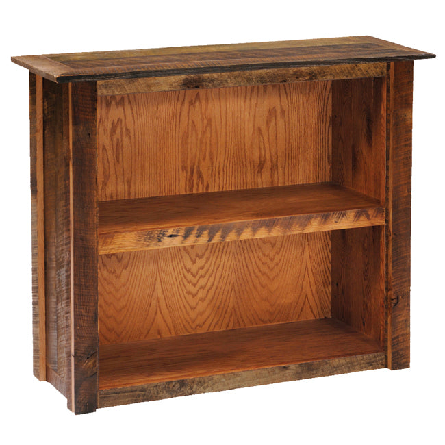 Barnwood Small Bookshelf with Barnwood Legs