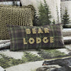 Breckenridge Bear Lodge Plaid Pillow - OUT OF STOCK UNTIL 07/30/2026