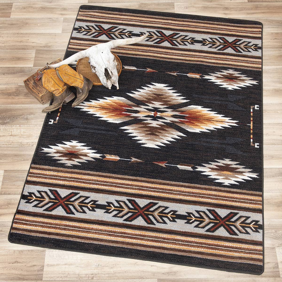 Native Nights Rug - 8 Ft. Round