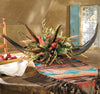 Double Horn Floral Arrangement
