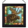 Majestic Moose Stained Glass Art