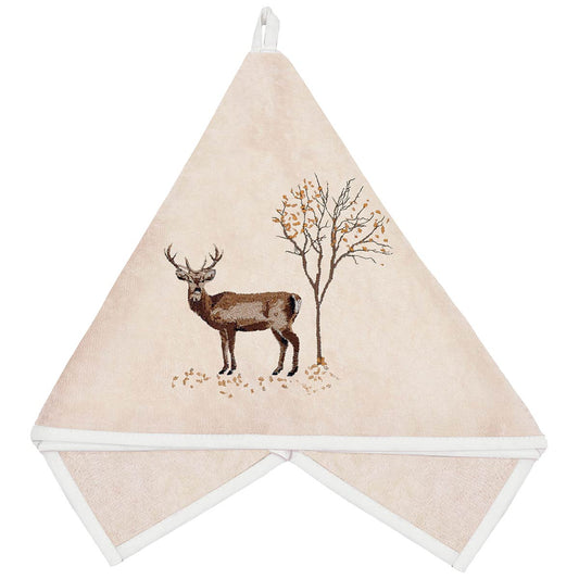 Autumn Deer Guest Towels - Set of 2