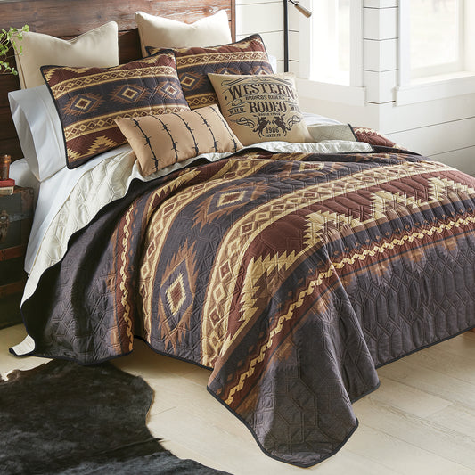 Laredo Quilt Bed Set - King - SALE