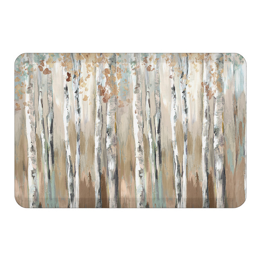 Birches at Dusk Anti-Fatigue Kitchen Mat - OUT OF STOCK UNTIL 09/28/2026