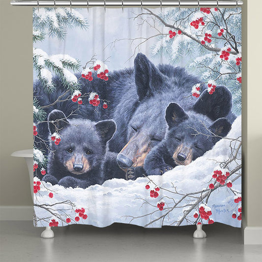Winter Slumber Shower Curtain