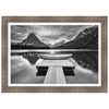 Two Medicine Lake Framed Print