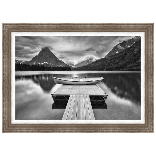 Two Medicine Lake Framed Print