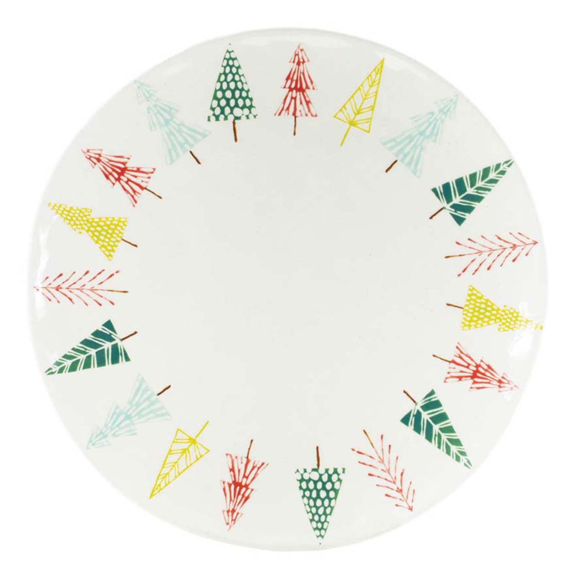 Retro Trees Platters - Set of 3