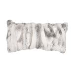 Gray Pieced Rabbit Pillow - 12 x 24