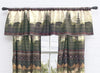 Mountain Meadow Moose & Bear Lined Valance