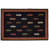 River Fish Hooked Wool Rug - 4 x 6