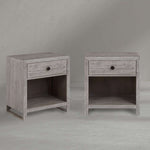 Northern Pine One Drawer Nightstand Set of 2
