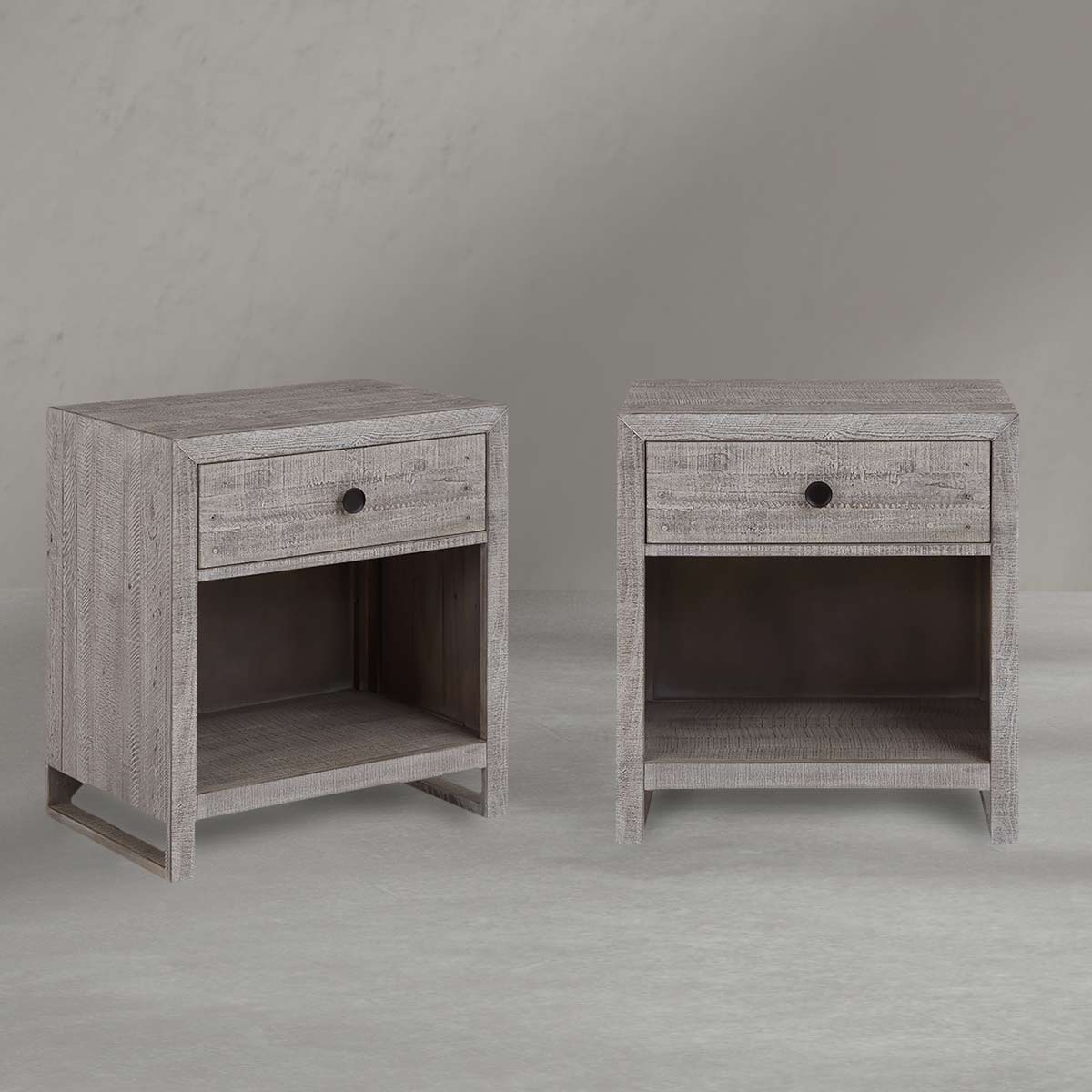 Northern Pine One Drawer Nightstand Set of 2 - OUT OF STOCK UNTIL 07/20/2026