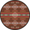 Canyon Cross Rug - 8 Ft. Round
