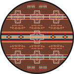 Canyon Cross Rug - 8 Ft. Round
