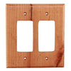 Traditional Wood Double Rocker Plate