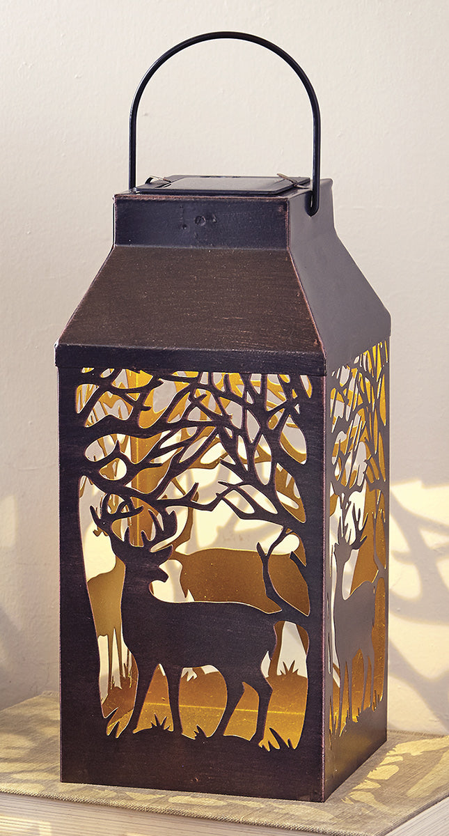 Deer Forest Solar Lantern
