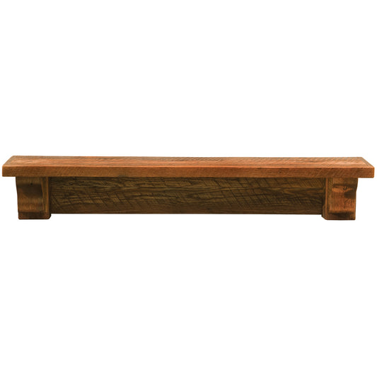 Barnwood 48 Inch Shelf