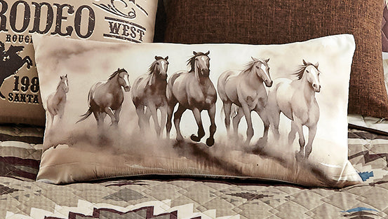 Sierra Mesa Horse Pillow