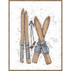 Vintage Ski Wall Art