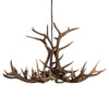 Elk Antler Chandelier - 8 Light