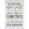 Go Outside Wall Art