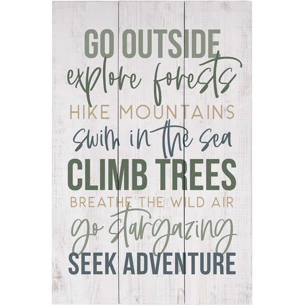 Go Outside Wall Art