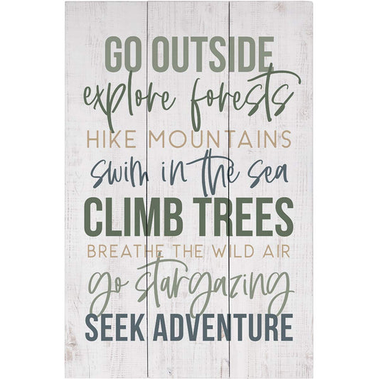Go Outside Wall Art