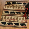 Pine Ridge Bear Rug - 2 x 3