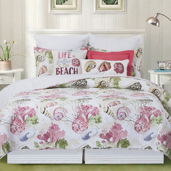 Sea Harvest Quilt Bed Set - King