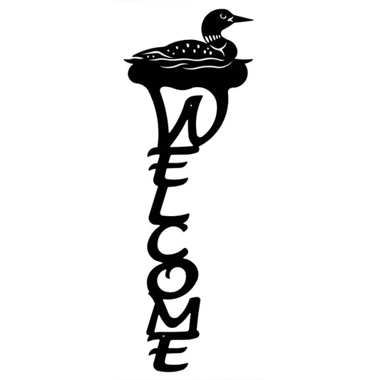 Loon Nesting Welcome Sign