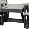 Kingston Center Table - Gray & Black